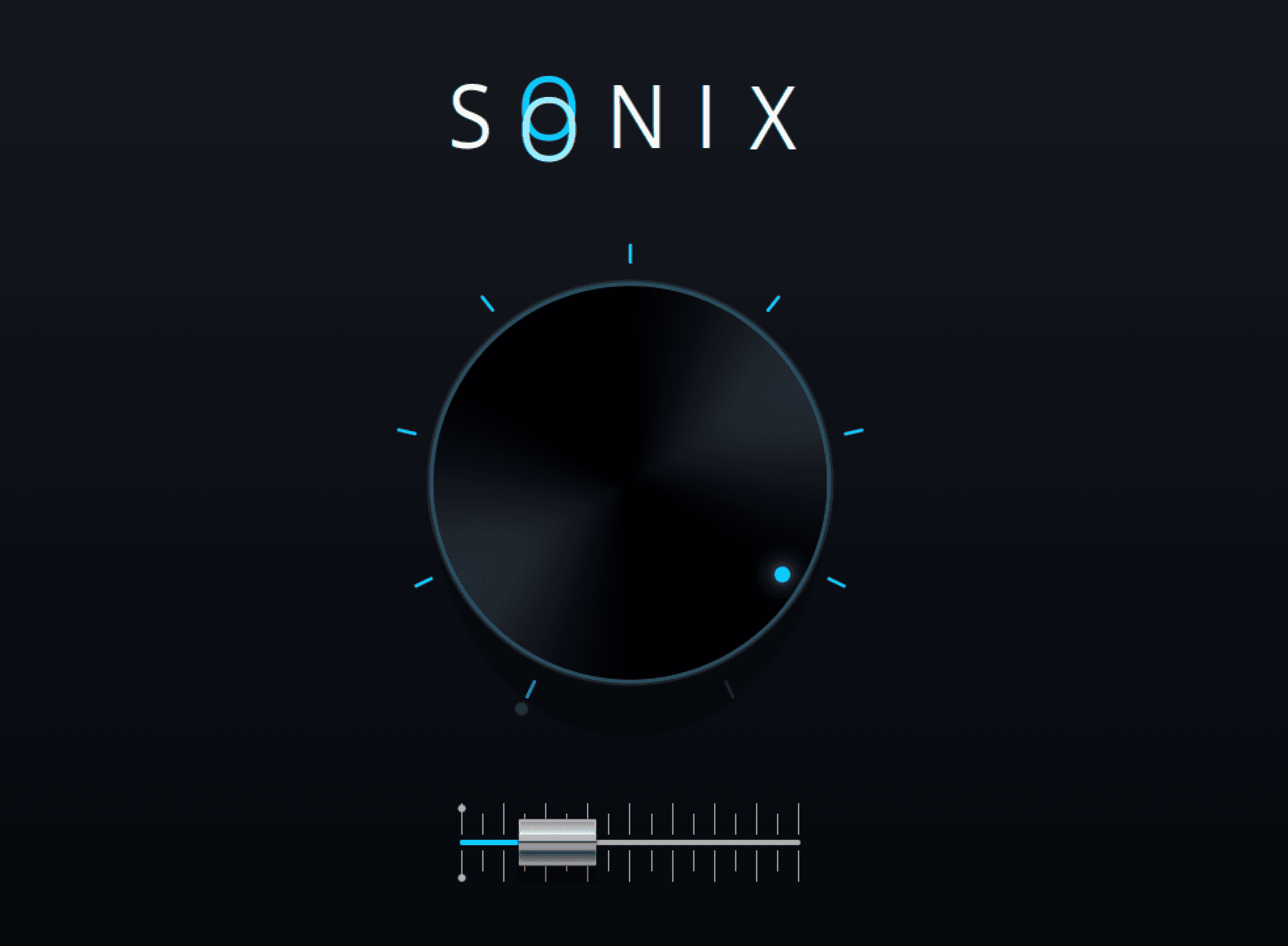 SON1X one knob preset interface